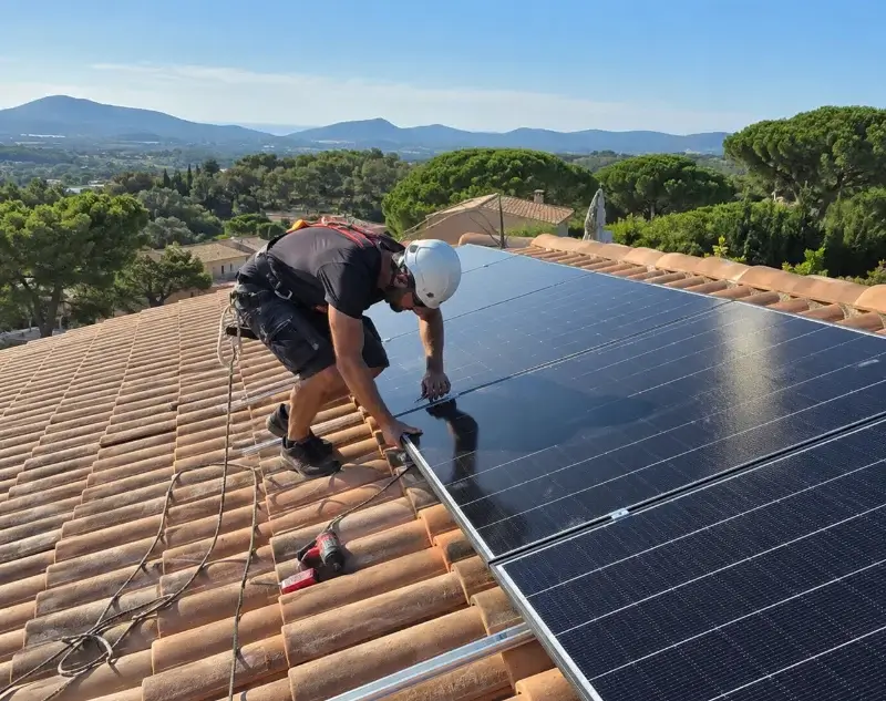 Installateur panneaux solaires Josselin — pose photovoltaïque sur toiture